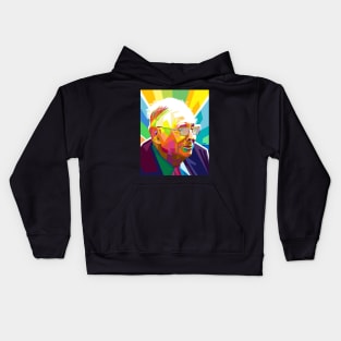 Charlie Munger Artwork Kids Hoodie